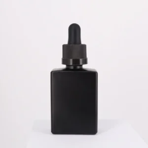 30ml Rectangle Glass Tincture Bottle with Child Proof Cap | For CBD Oil, Herbal Tinctures & Essential Oils