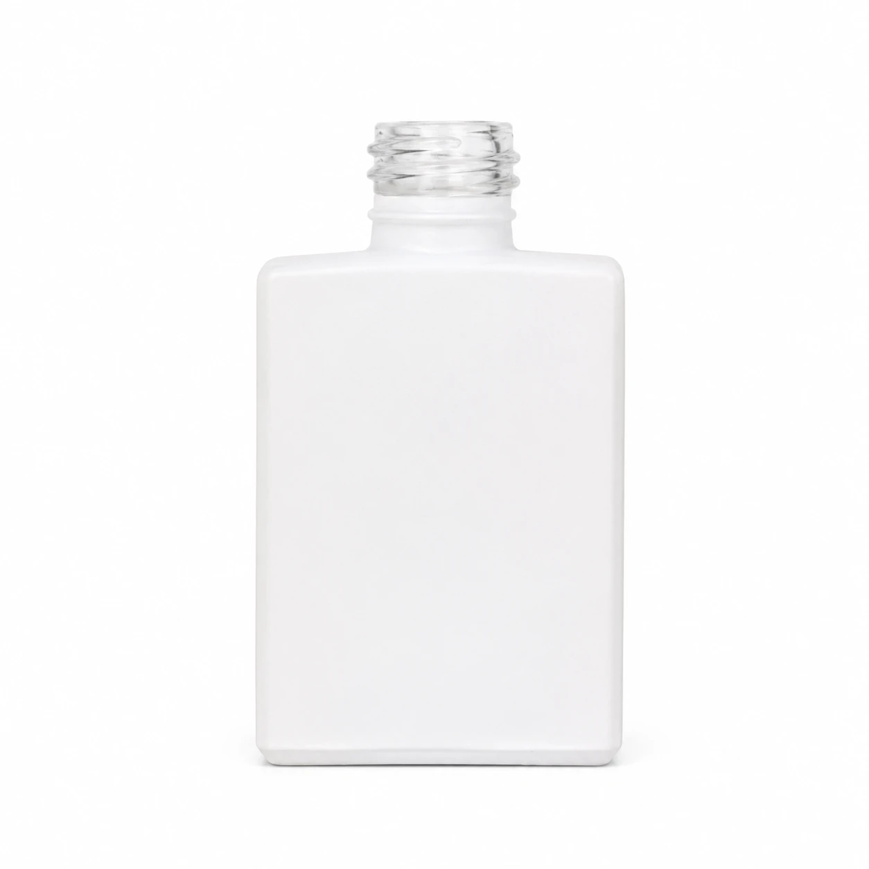 30ml Rectangle Glass Tincture Bottle with Child Proof Dropper Cap 2 30ml Flat White Glass Bottle