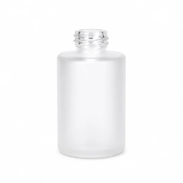 1OZ Frost Empty Foundation Bottle with Lotion Pump 7 30ml Frost Bottle 20-410