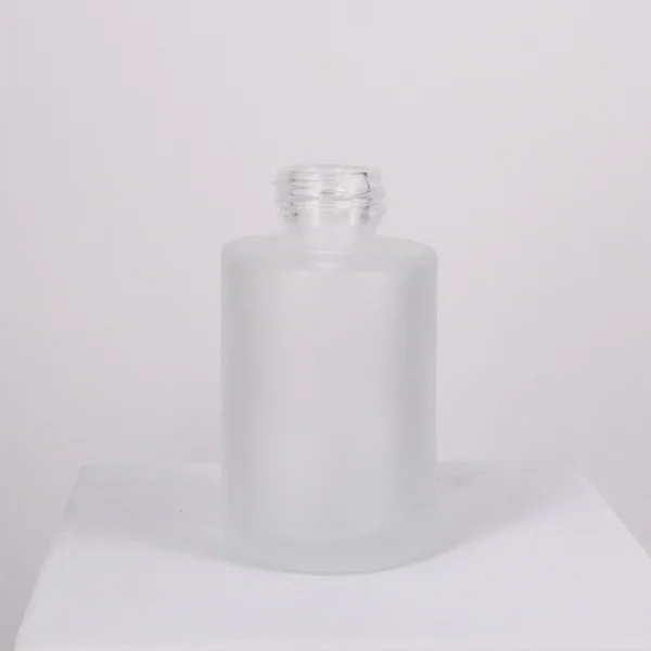 1OZ Frost Glass Lotion Bottle - Image 2