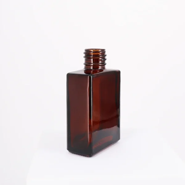 50ml Rectangle Glass Dropper Bottle - Image 3