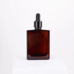 50ml Rectangle Glass Dropper Bottle