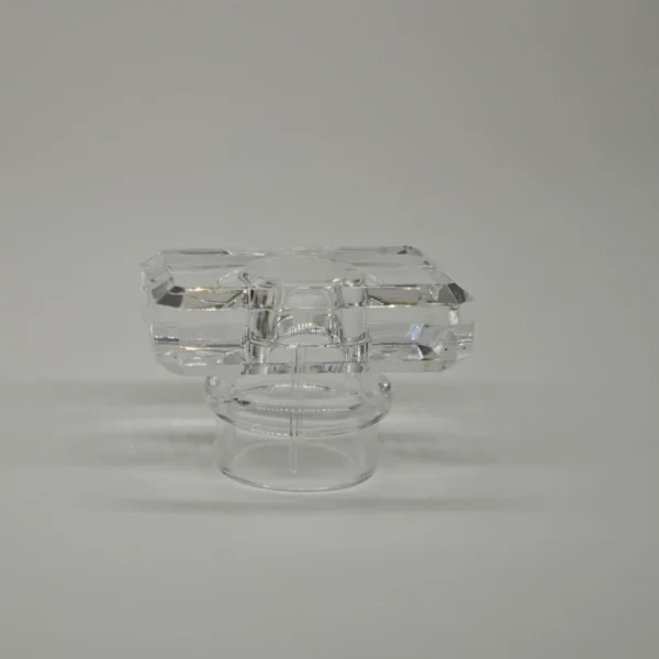 Overcap rectangle, FEA15, Surlyn, transparent, glossy