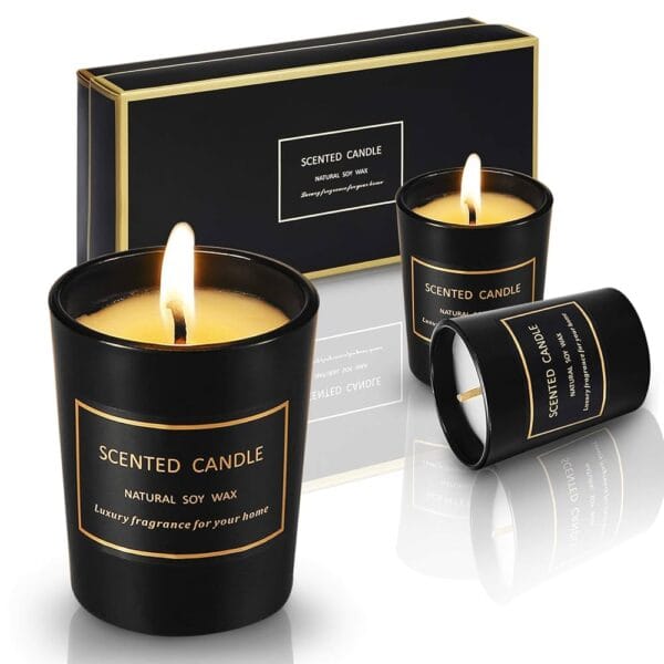 Candle Jar 8oz Extra Flint Empty Candle Jars with Lids 10 Candle Jar 8oz Extra Flint Empty Candle Jars with Lids