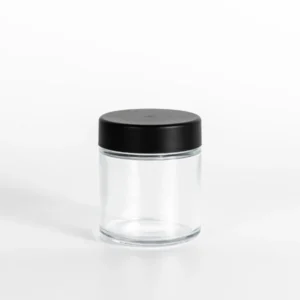 3OZ Straight Glass Jar -- Eighth