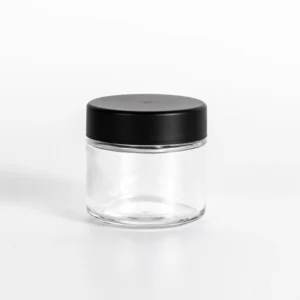2OZ Straight Glass Jar -- Eighth