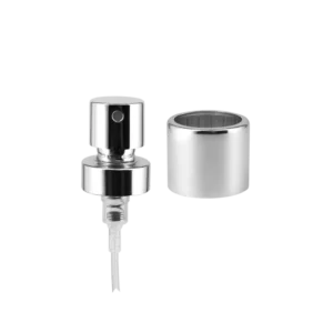 Perfume Sprayer FEA15 Crimp Shiny Silver Aluminum Collar 0.10 mL Dose