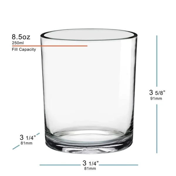 Candle Jar, 8.5oz,Extra Flint - Image 2