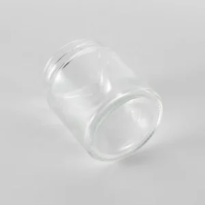 8oz Clear Empty Candle Jars for sale
