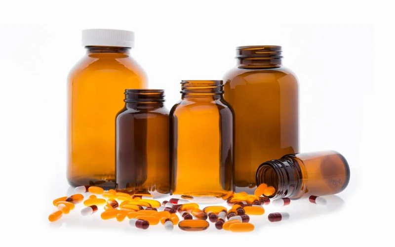 Amber Glass Bottles 1