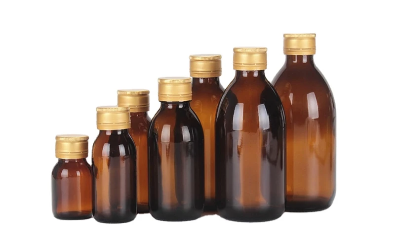 Amber Glass Bottles 2