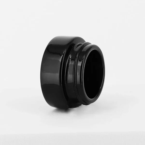 5ml UV Black Glass Jar - Image 2