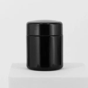 50ml UV Black Glass Jar with Bakelite Lid