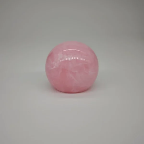 Overcap,spheriform, FEA15, resin, marbling, pink, glossy