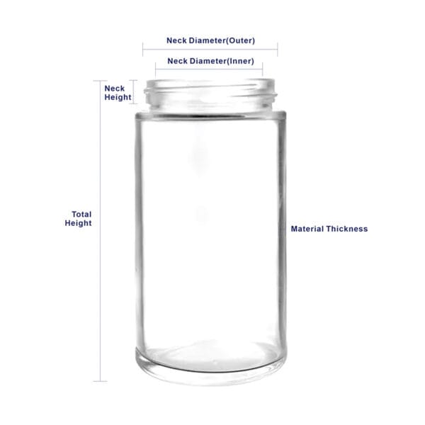 6OZ Straight Glass Jar 10 6OZ Straight Glass Jar