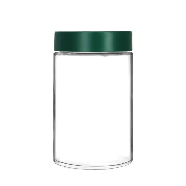 16OZ Straight Clear Glass Jar with Childproof Lid 10 16OZ Straight Clear Glass Jar with Childproof Lid