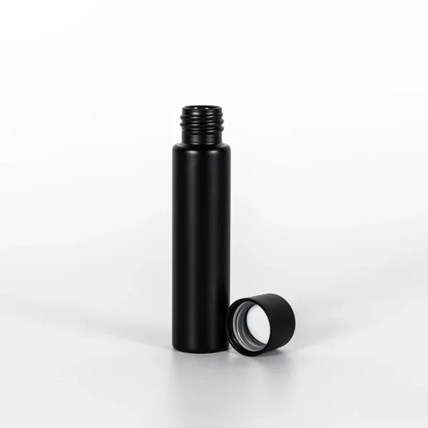 23*95mm Matt Black Glass Pre-roll Tube 6 23*95mm Matt Black Glass Pre-roll Tube