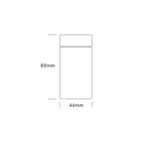 2.5OZ Clear Glass Multi Pack Jar 8 2.5OZ Clear Glass Multi Pack Jar