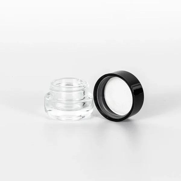 5g Clear Round Thick Well Child Resistant Concentrate Jar with Round Bottom 6 5g Clear Round Thick Well Child Resistant Concentrate Jar with Round Bottom