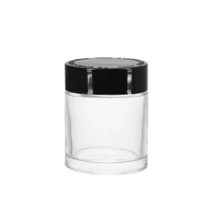 3.5OZ Heavy Base Straight Glass Jar -- 53mm