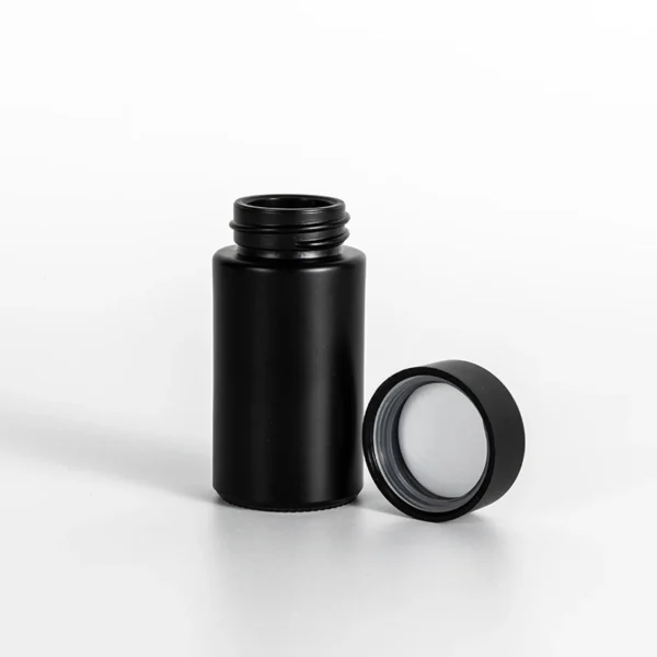 1.5OZ Matt Black Glass Multi Pack Jar