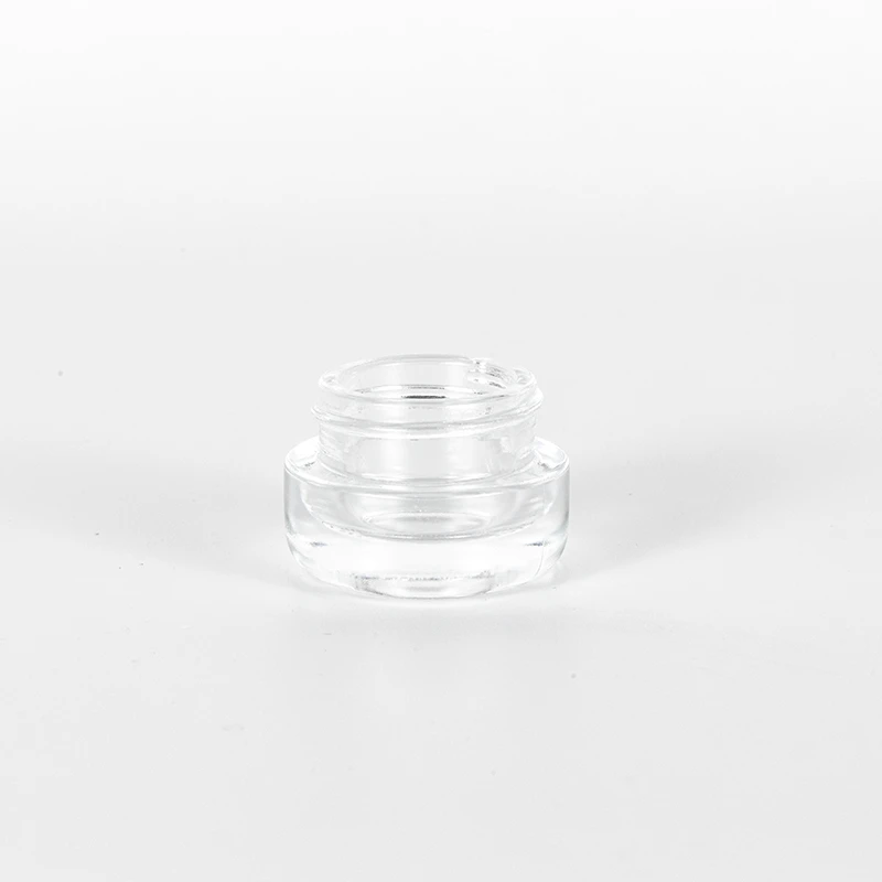 5g Clear Round Thick Well Child Resistant Concentrate Jar with Round Bottom 2 5g Clear Round Thick Well Child Resistant Concentrate Jar with Round Bottom - Image 2