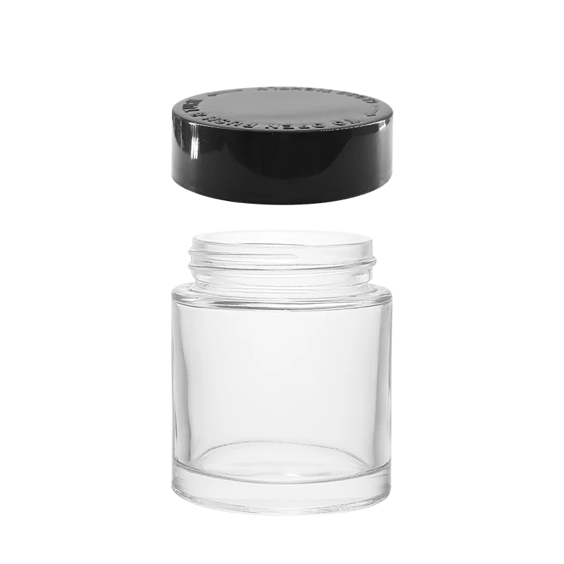 3.5OZ Heavy Base Straight Glass Jar -- 53mm 3 3.5OZ Heavy Base Straight Glass Jar -- 53mm - Image 3