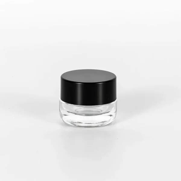 5g Clear Round Thick Well Child Resistant Concentrate Jar with Round Bottom 4 5g Clear Round Thick Well Child Resistant Concentrate Jar with Round Bottom