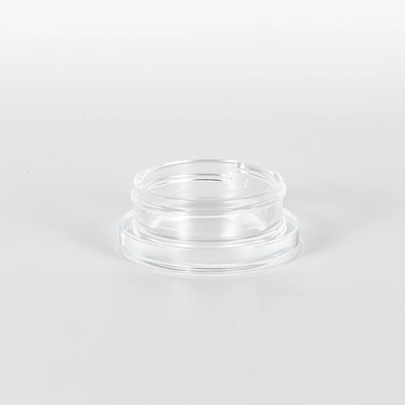 15g Clear Round Child Resistant Concentrate Jar 2 Child Resistant Concentrate Jar
