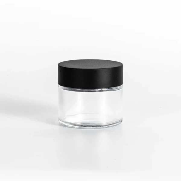 2OZ Straight Glass Jar -- 53mm 4 2OZ Straight Glass Jar -- 53mm