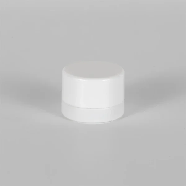 5g Sprayed Matte White Round Child Resistant Concentrate Jar 5 5g Sprayed Matte White Round Child Resistant Concentrate Jar
