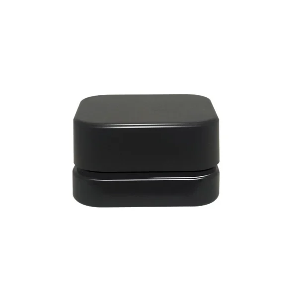 9g Square Black Glass Child Resistant Concentrate Jar 4 9g Concentrate Jar