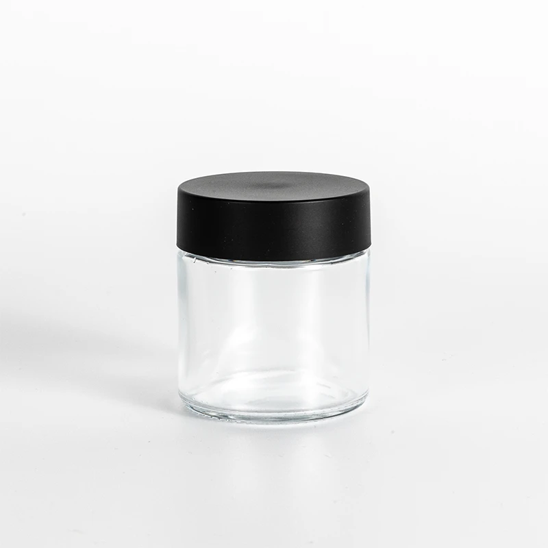 3.5OZ Straight Glass Jar -- 53mm 2 3.5OZ Straight Glass Jar -- 53mm - Image 2