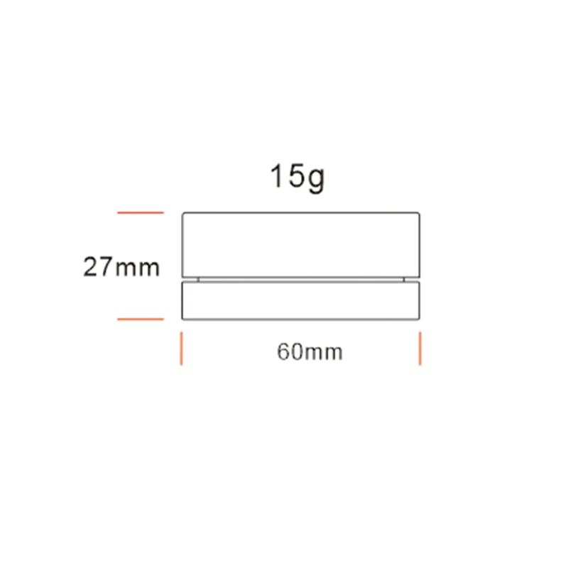 Round Child Resistant Concentrate Jar