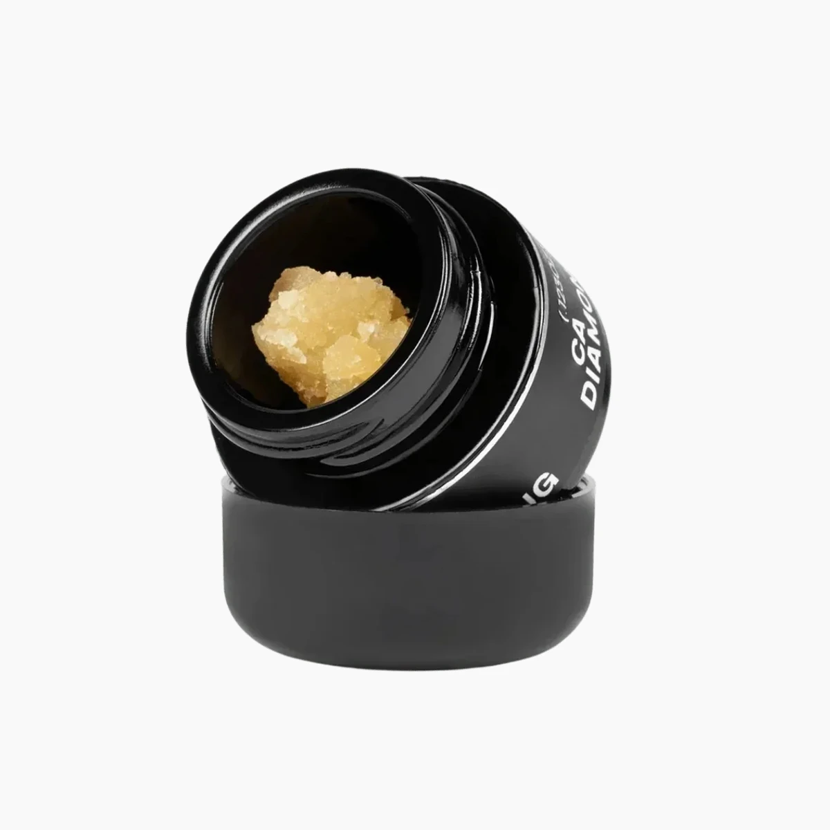 7ml Heavy Base Black Glass Child Resistant Concentrate Jar 3 7ml blak concentrate jar