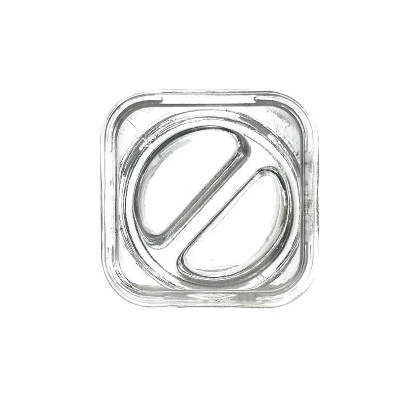 Custom Dividers 9g Clear Square Child Resistant Qube Concentrate Jar 3 9g Clear Square Child Resistant Qube Concentrate Jar