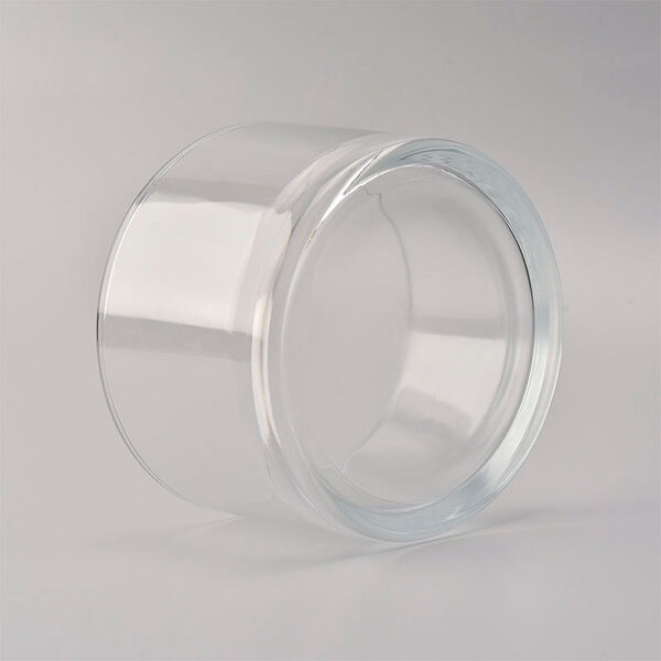 High Quality Large Volume 18oz 530ml Round Empty Clear Glass Candle Jar 8 High Quality Large Volume 18oz 530ml Round Empty Clear Glass Candle Jar
