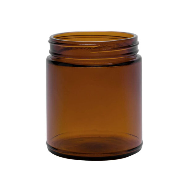8 oz-Wide Mouth Straight Sided Jar in Amber (70-400) 7 8 oz-Wide Mouth Straight Sided Jar in Amber (70-400)