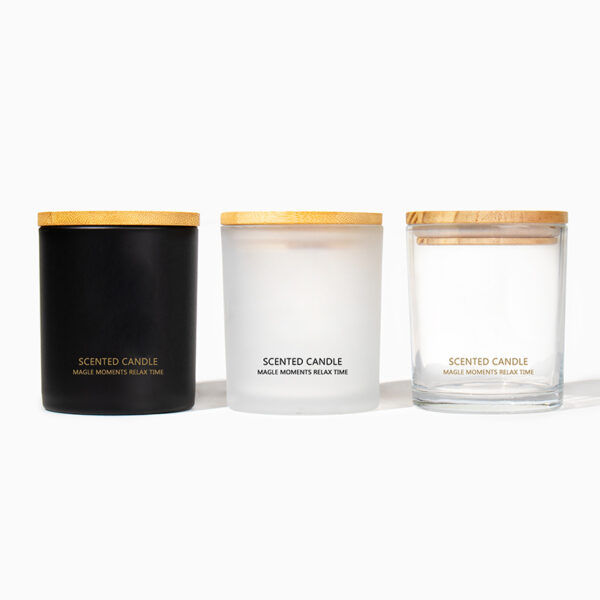 10 oz Classic Recycled Glass Candle Container for Making Scented Candles