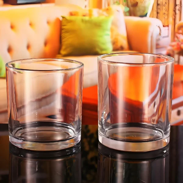 140 ml Clear Glass Candle Jars for Making Candles 9 140 ml Clear Glass Candle Jars for Making Candles