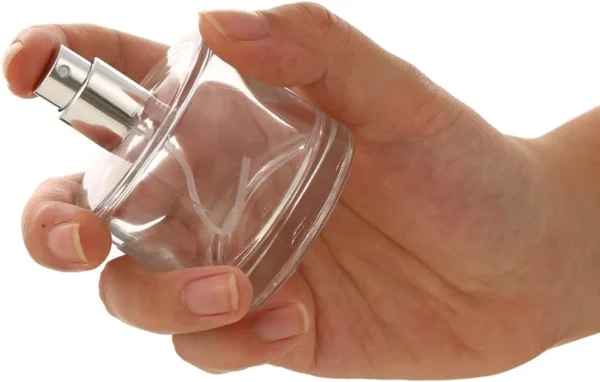 50ml Custom Color Glass Perfume Bottle with Spray Top