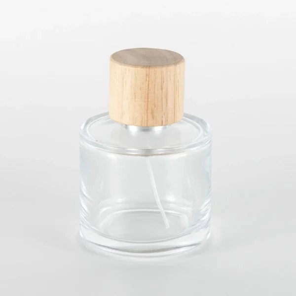 50ml Custom Color Glass Perfume Bottle with Spray Top