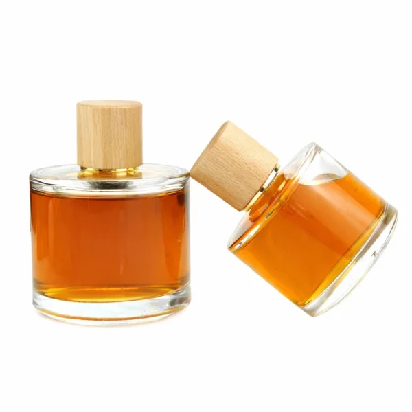 Artisan Series: Frosted Gradient Glass Perfume Bottles with Natural Beech Wood Cap - 50ml/100ml Luxury Fragrance Packaging 12 Artisan Series: Frosted Gradient Glass Perfume Bottles with Natural Beech Wood Cap - 50ml/100ml Luxury Fragrance Packaging