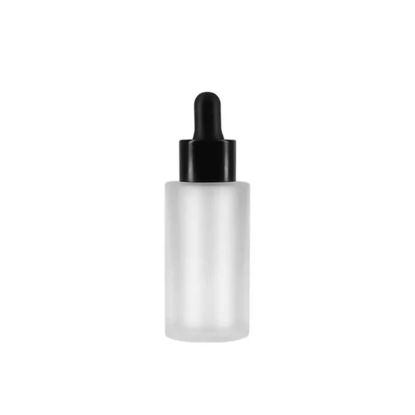 50ml Custom Cylinder Frosted Glass Dropper Bottles 7 50ml Custom Cylinder Frosted Glass Dropper Bottles