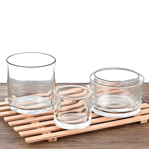 30oz 3-Wicks Classico Recycled Glass Candle Container 11 30oz 3-Wicks Classico Recycled Glass Candle Container