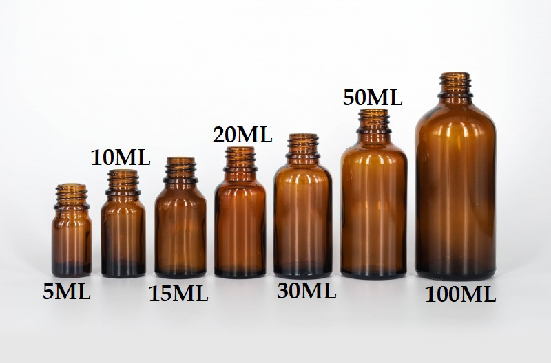 Glass Type and Dimensions for Cannabis Tincture Bottles