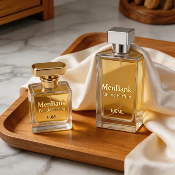 50ml 100ml High Clarity Luxury Glass Perfume Bottles with Metal Cap & Gift Box | Custom Fragrance Packaging Wholesale