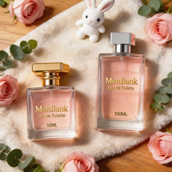 50ml 100ml High Clarity Luxury Glass Perfume Bottles with Metal Cap & Gift Box | Custom Fragrance Packaging Wholesale