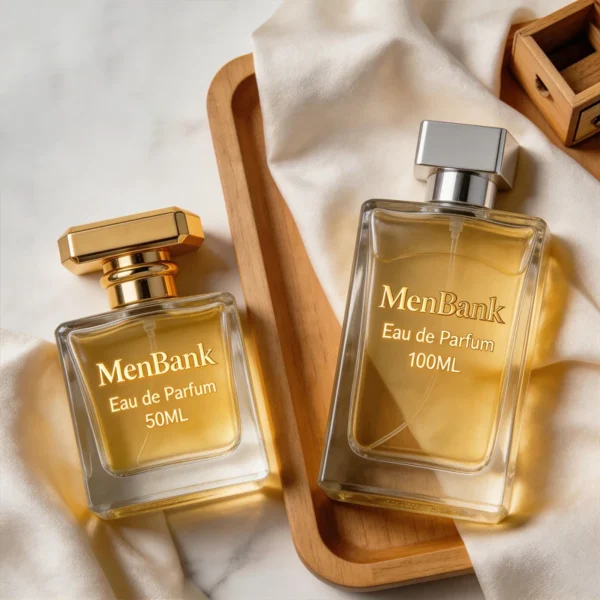 50ml 100ml High Clarity Luxury Glass Perfume Bottles with Metal Cap & Gift Box | Custom Fragrance Packaging Wholesale