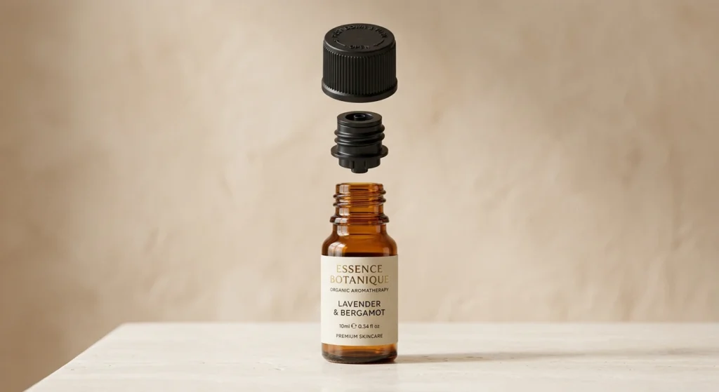 The Complete Guide to Essential Oil Bottles 6 DIN18 essential oil bottle neck finish structure with reducer and cap